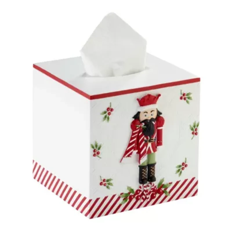 Peppermint Nutcracker Tissue Cover