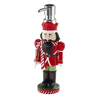 Peppermint Nutcracker 3-pc. Lotion Pump Fingertip Towel Set