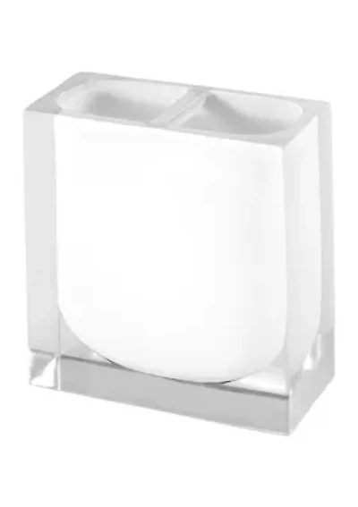 Marina White Toothbrush Holder