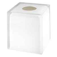 Marina White Tissue Cover
