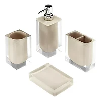 Marina Linen 4-Piece Bath Accessory Set
