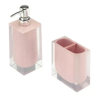 Marina Pink 2pc. Bath Accessory Set
