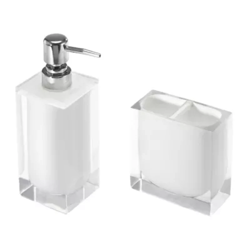 Marina White 2pc. Bath Accessory Set