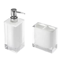Marina White 2pc. Bath Accessory Set