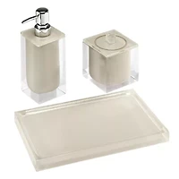 Marina Linen 3-Piece Vanity Set