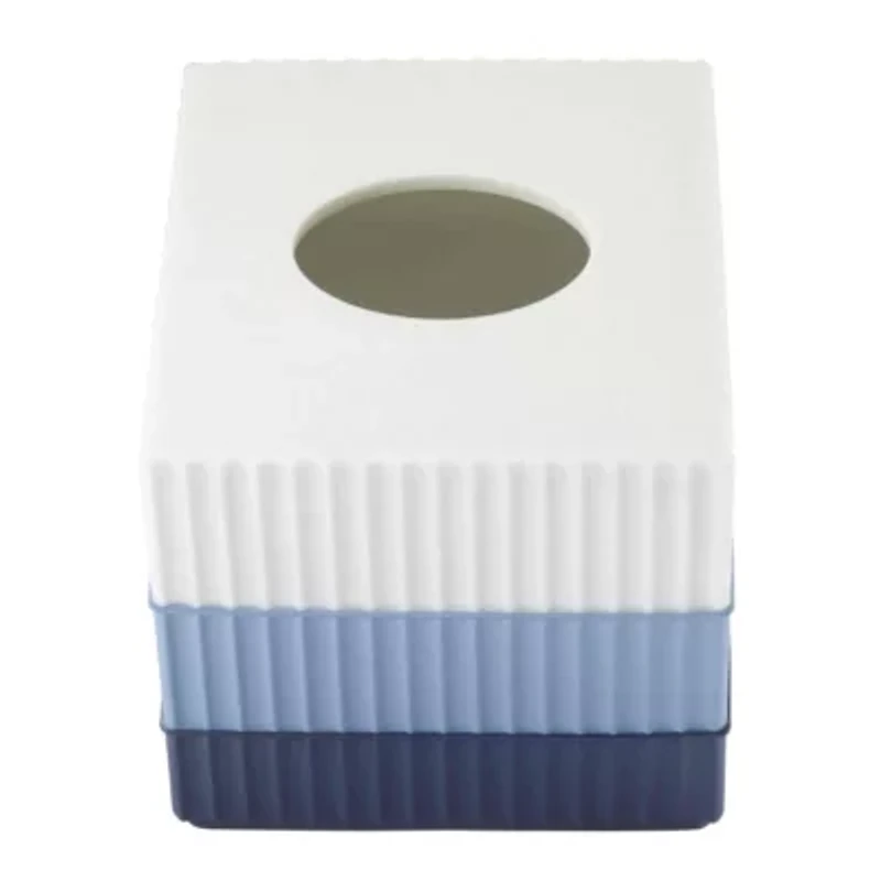Clubhouse Stripe Blue Tissue Cover