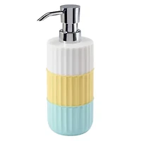 Clubhouse Stripe Aqua 4pc. Bath Accessory Set