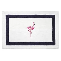 Flamingo Bath Rug