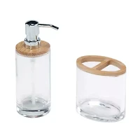 Cove Clear 2-pc. Bath Set