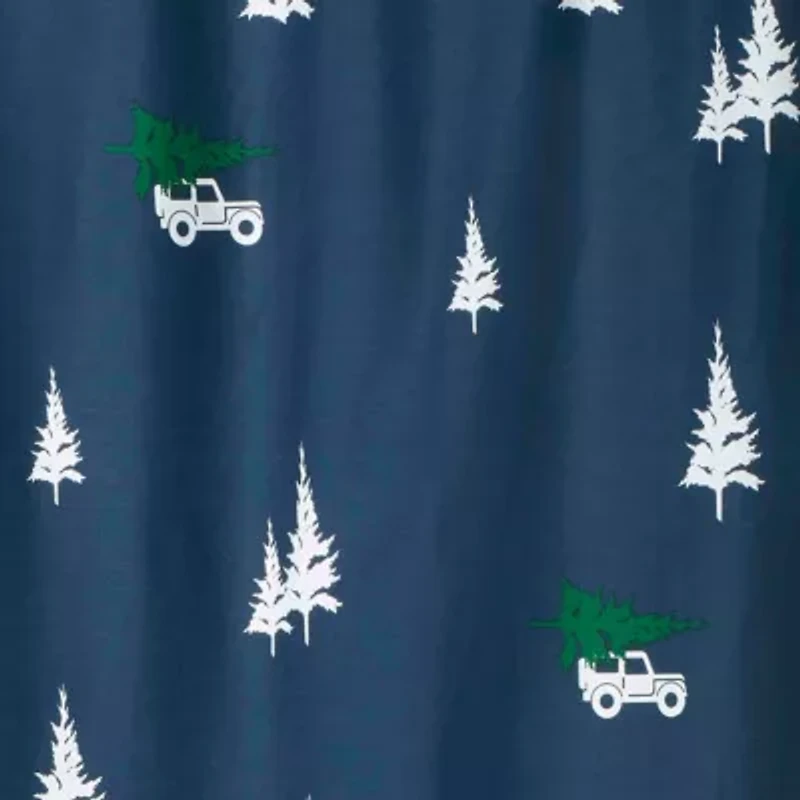 Pine Trail Shower Curtain