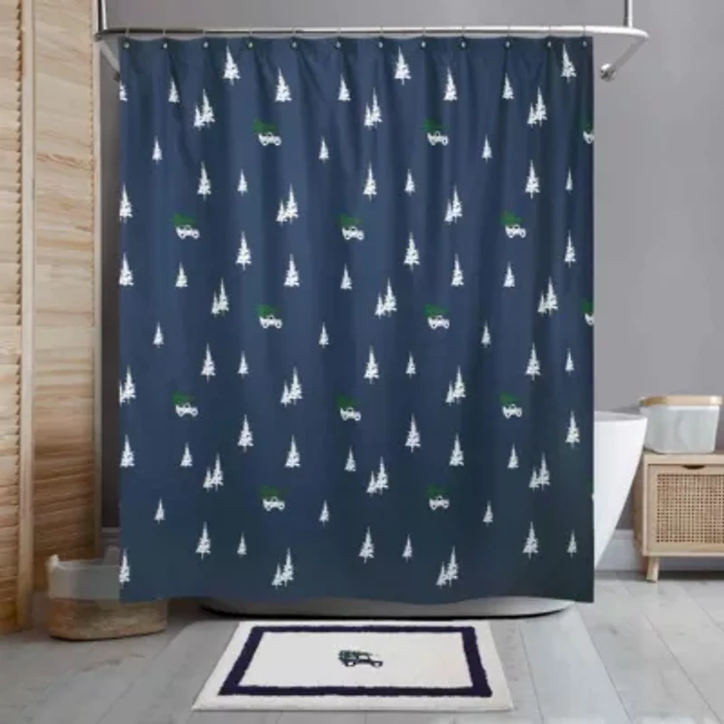 Pine Trail Shower Curtain