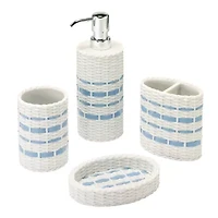 Savannah 4-Piece Bath Accessory Set