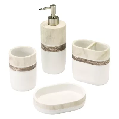Tidal 4-Piece Bath Accessory Set