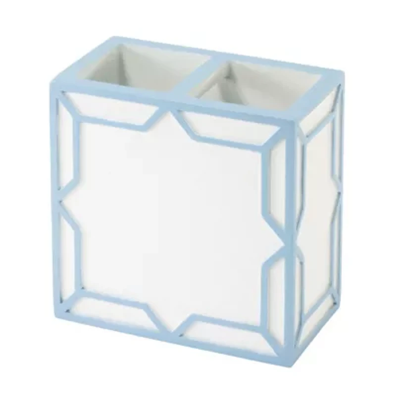 Trellis 2-Piece Toothbrush Holder & Lotion Dispenser Set