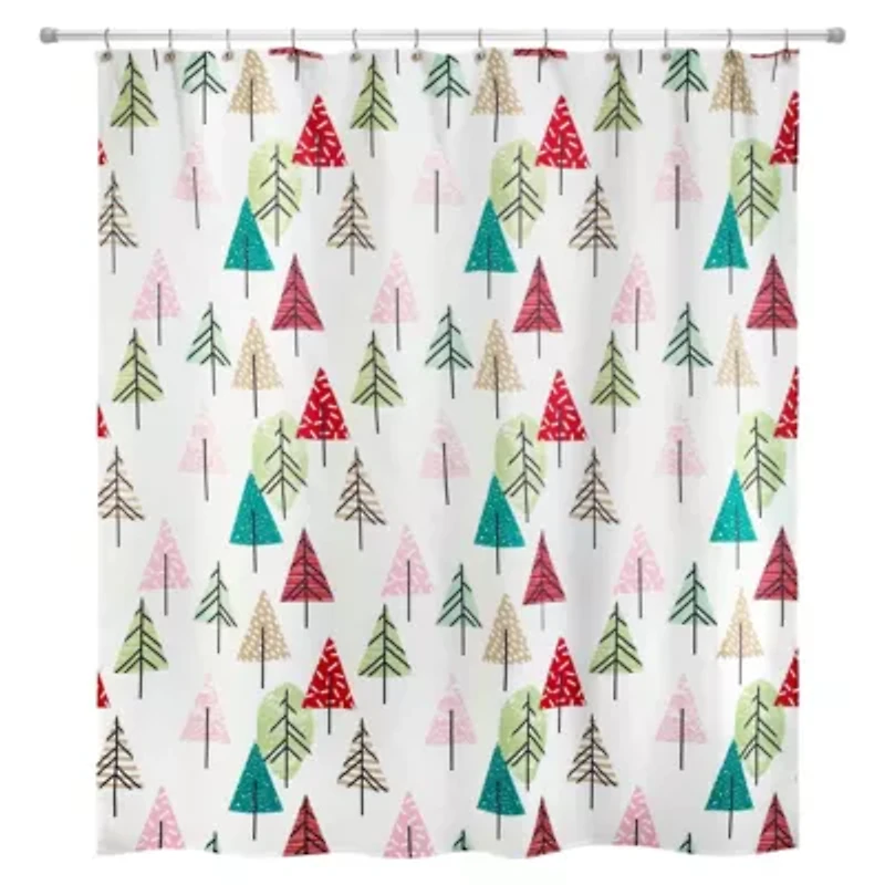 Chic Tree Shower Curtain