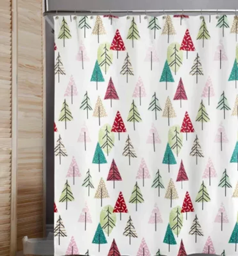 Chic Tree Shower Curtain