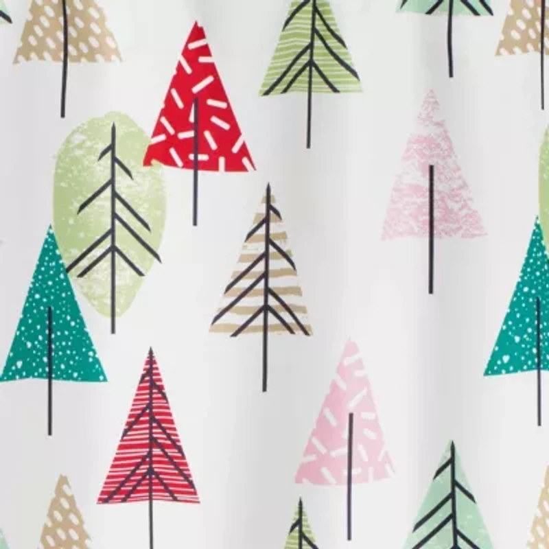Chic Tree Shower Curtain