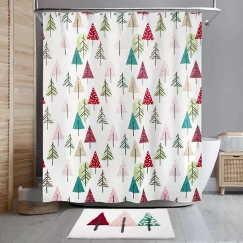 Chic Tree Shower Curtain