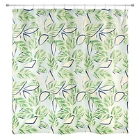 Tropiluxe Shower Curtain/Shower Hook Set