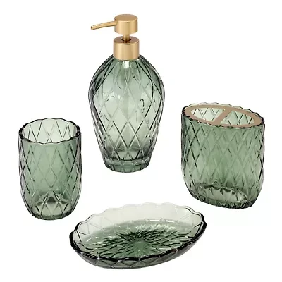 Bijou 4-Piece Bath Accessory Set