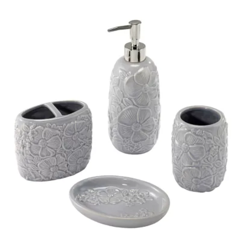Camille 4-Piece Bath Accessory Set