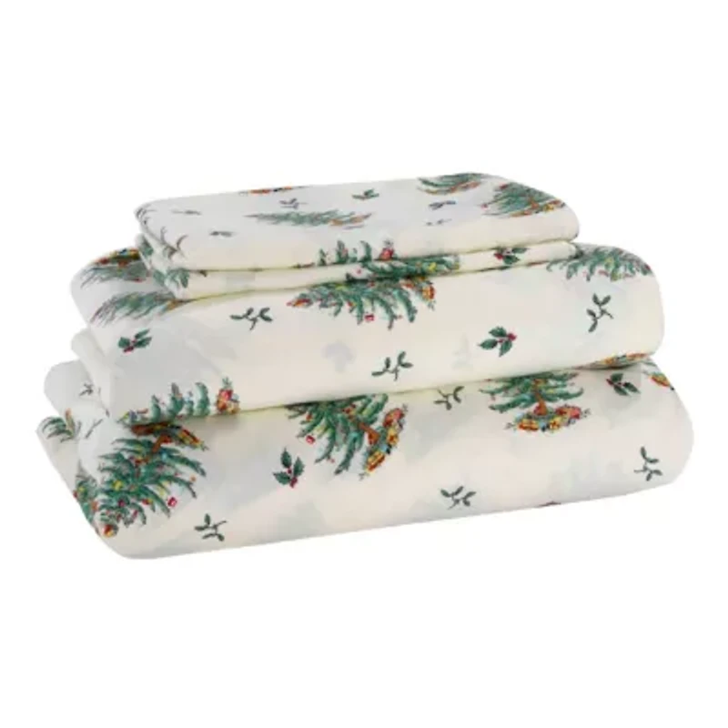 Christmas Tree King Sheet Set