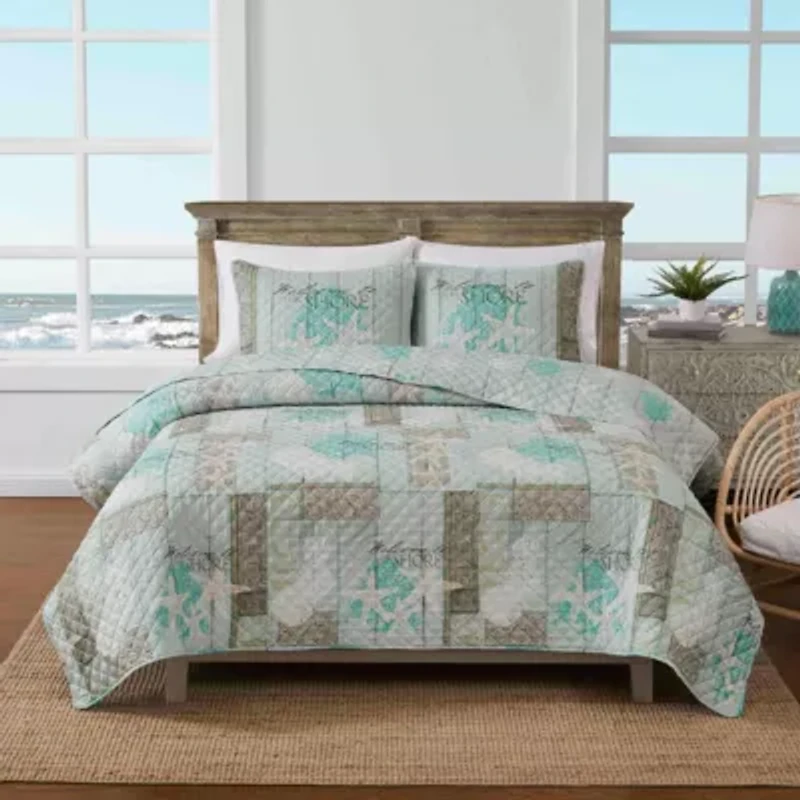Beachcomber 3-pc. King Quilt Set