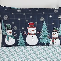 Snowman 2-pc.Twin Quilt Set