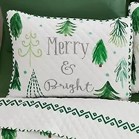 Christmas Tree 3-pc. King Quilt Set