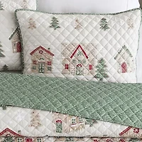 Gingerbread House 2-pc. Twin Quilt Set