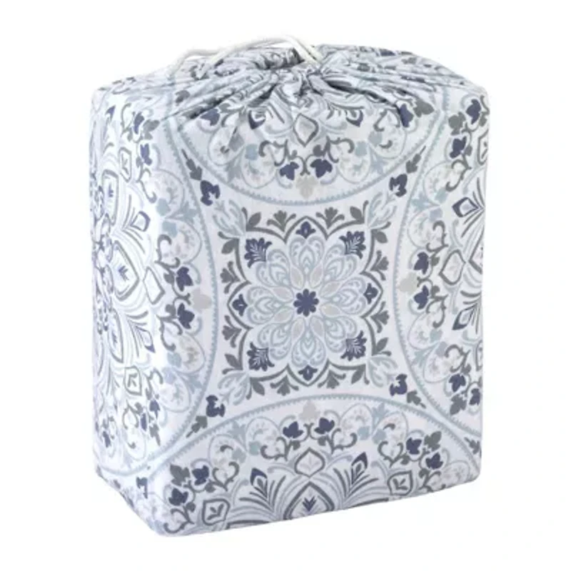Avanti Cypress Mosaic 3-piece Twin Flannel Sheet Set