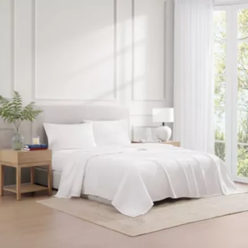 TH Solid Cotton Sheet Set