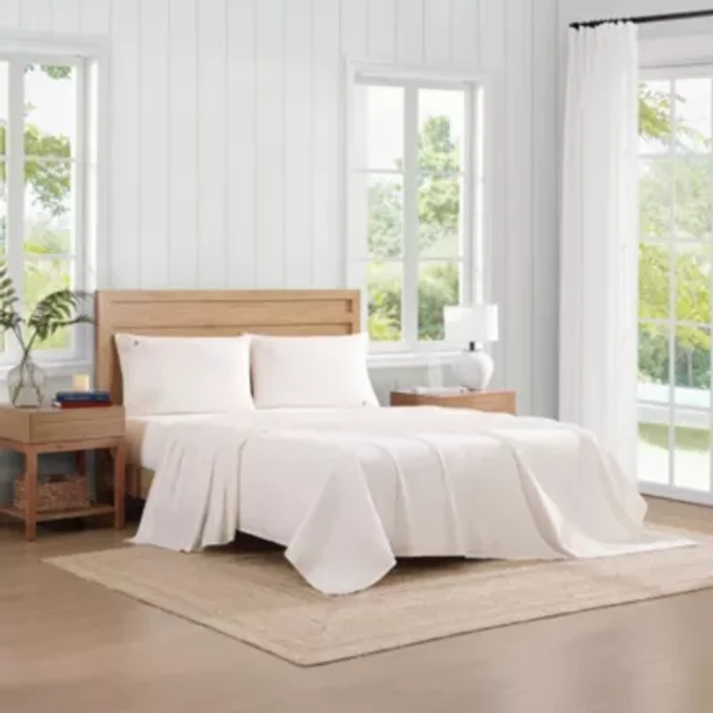 TH Solid Cotton Sheet Set