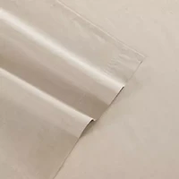 Solid Washed Cotton Sheet Set