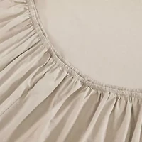 Solid Washed Cotton Sheet Set
