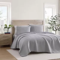Ithaca Stripe Cotton Quilt Set
