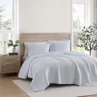 Ithaca Stripe Cotton Quilt Set