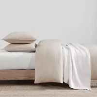 Monogram Matelasse Cotton Duvet Cover Set