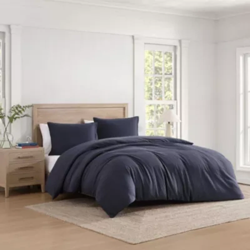 Monogram Matelasse Cotton Comforter Set