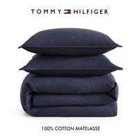 Monogram Matelasse Cotton Comforter Set