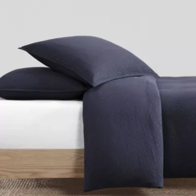 Monogram Matelasse Cotton Comforter Set