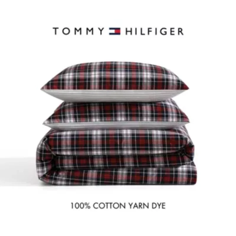 Essential Tartan Cotton Duvet Cover Set