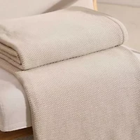 Solid Pique Cotton Blanket