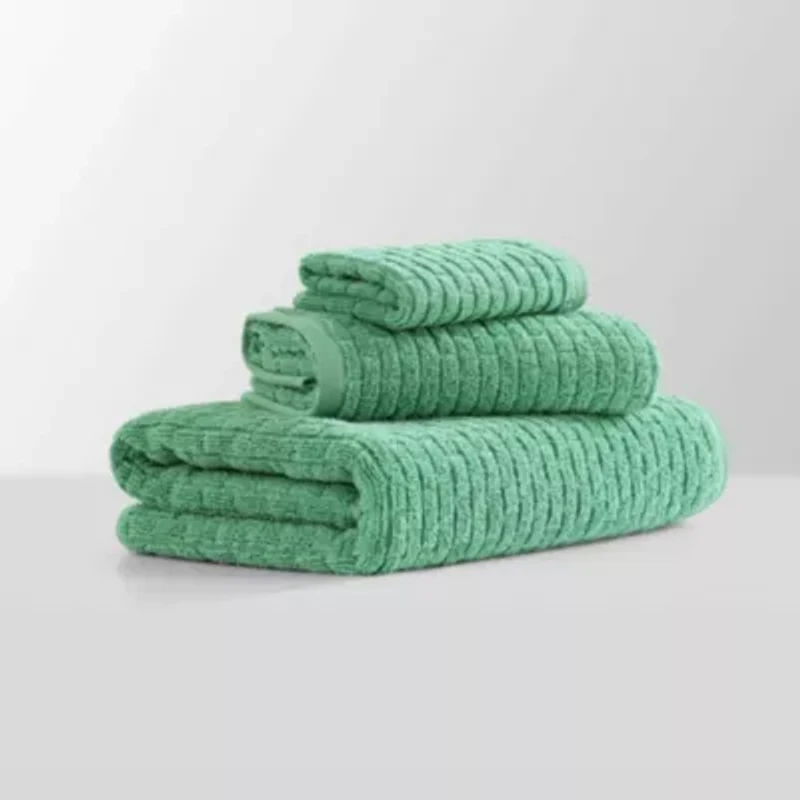 Brick Texture Cotton Towel Set