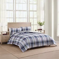 Waterbury Plaid Cotton Comforter Set