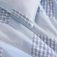 Hamptons Patchwork Cotton Comforter Set