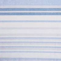 Bold Stripe Textured Cotton Quilt Set