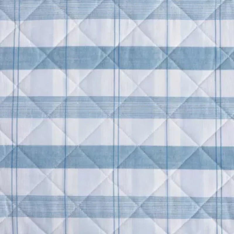 Dreamy Plaid Cotton Quilt Set