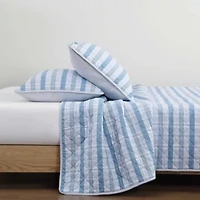 Dreamy Plaid Cotton Quilt Set