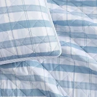 Dreamy Plaid Cotton Quilt Set